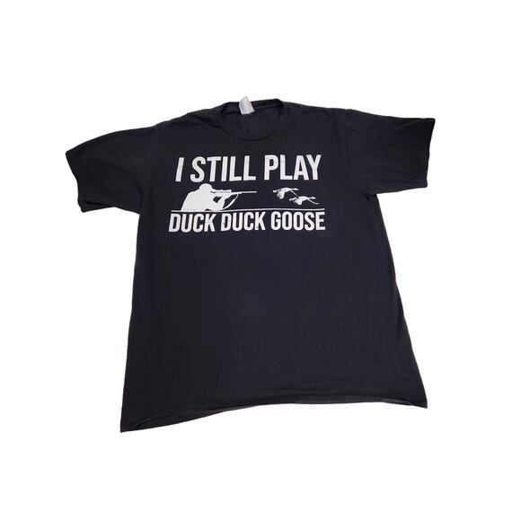 Mens funny sport shooting t-shirt, size Large - Picture 1 of 5